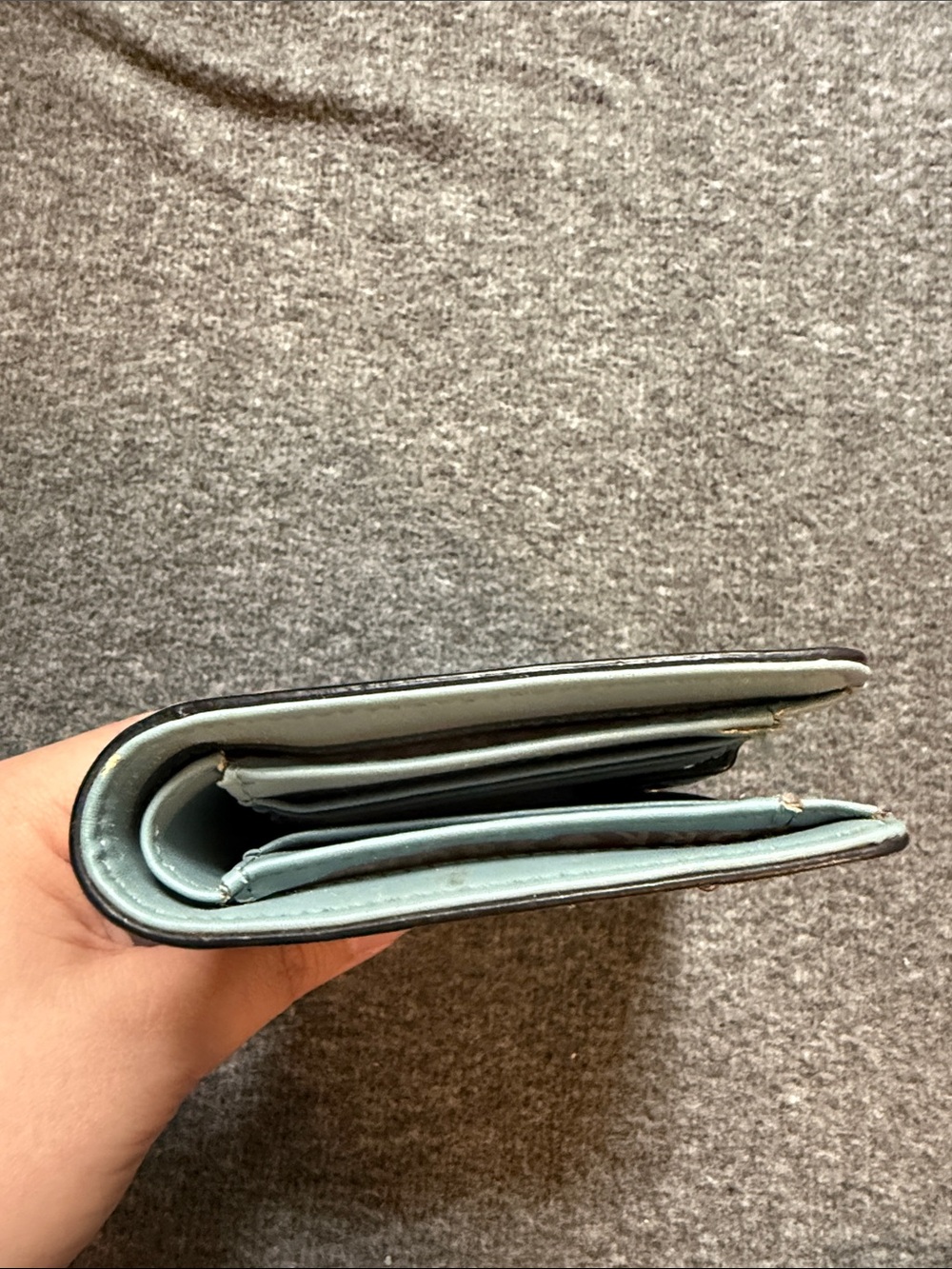 Kate Spade Wallet Lakesedge Light Blue Leather - Picture 14 of 15